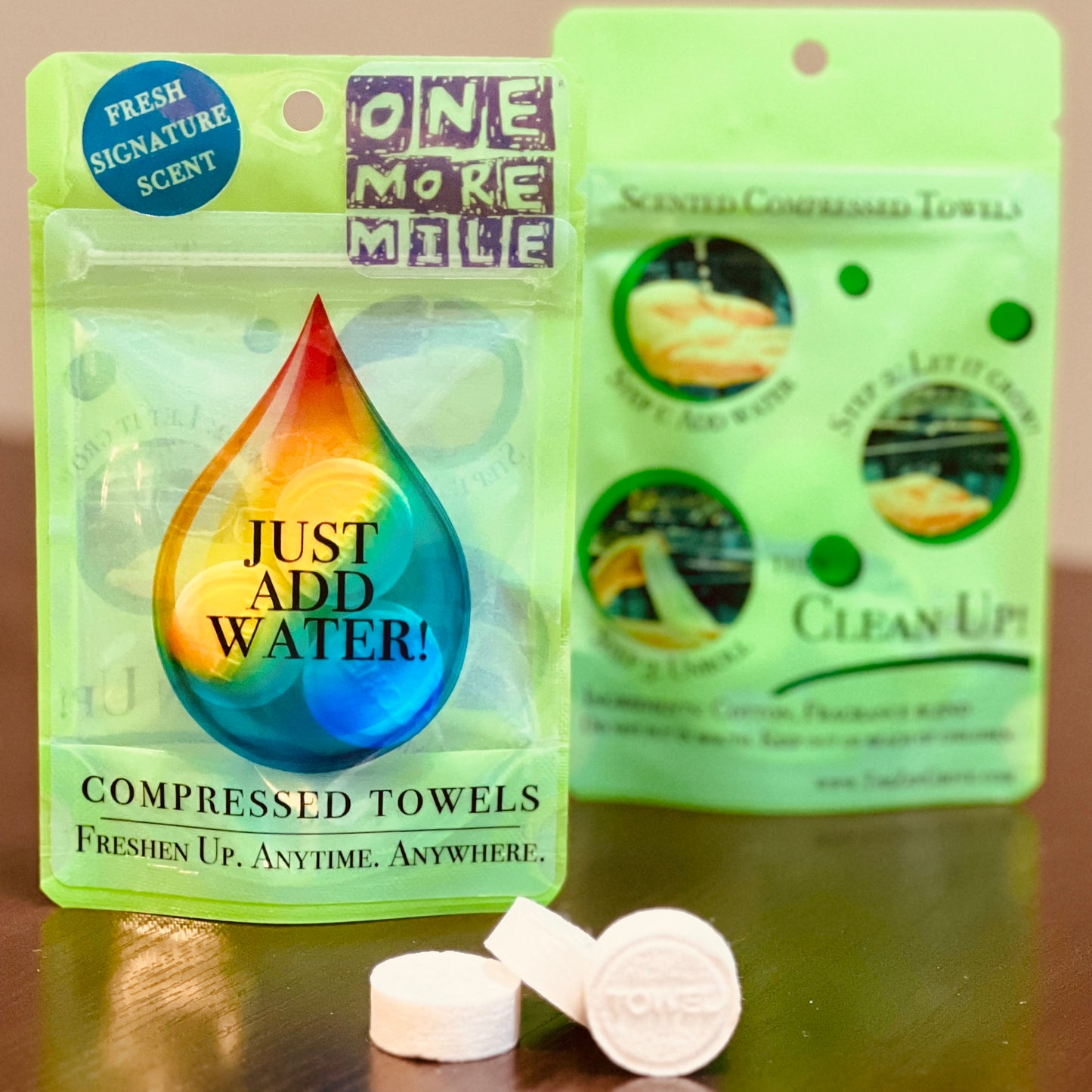 American Apple Pie Compressed Towels