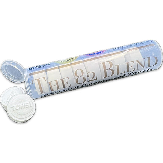 The 82 Blend Compressed Towels
