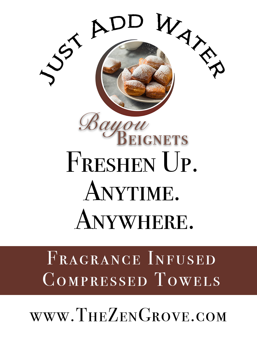 Bayou Beignets Compressed Towels