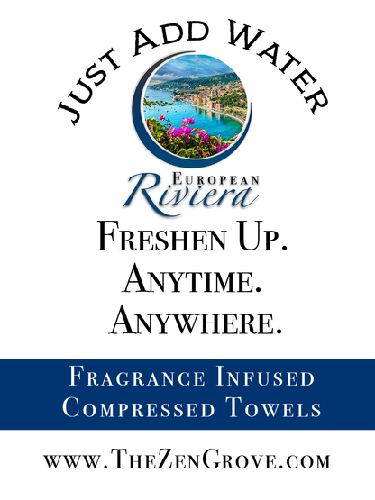 European Riviera Compressed Towels