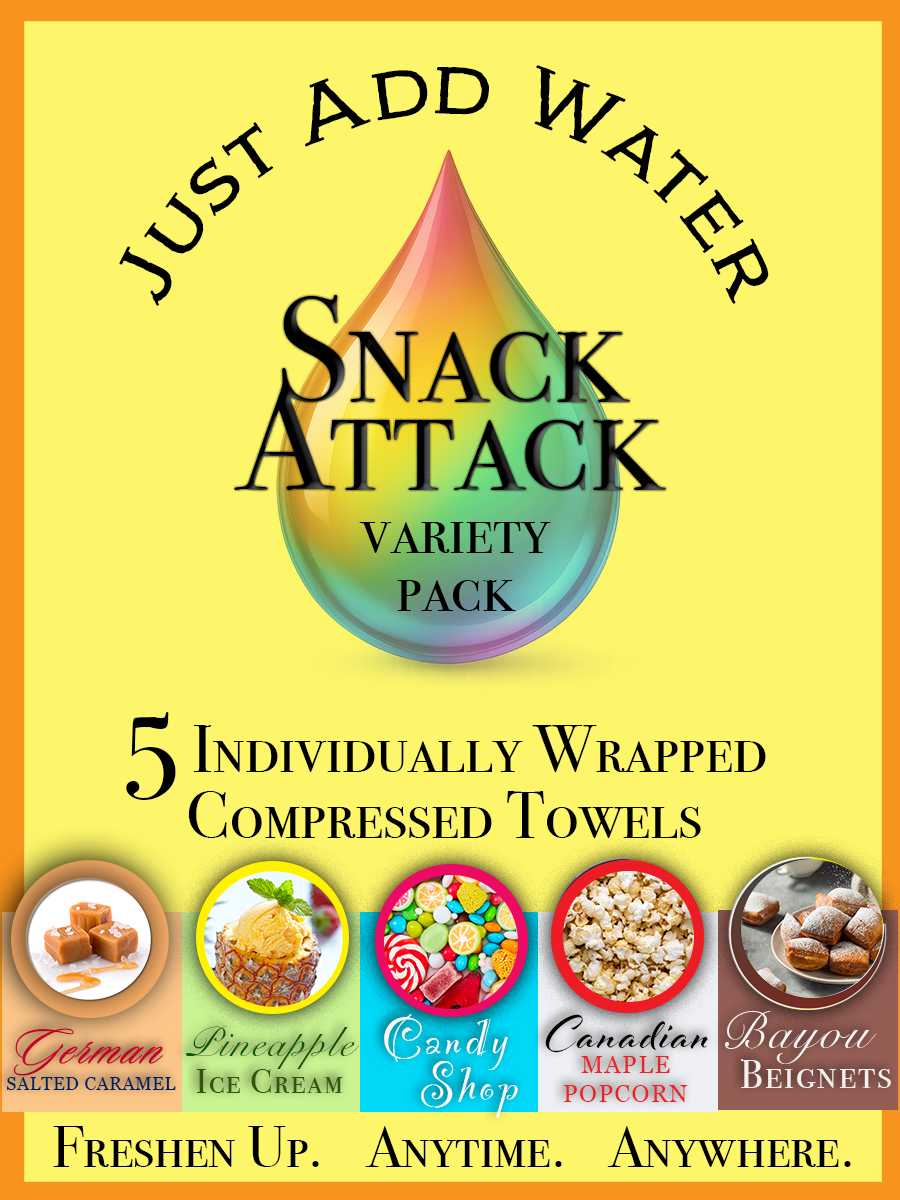 Snack Attack Variety Pack - 5 Towels